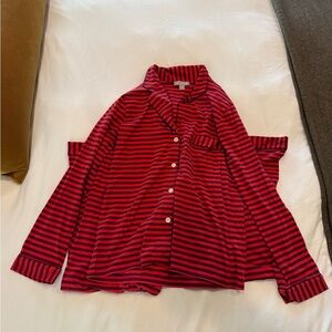 J. Crew Dreamy Cotton-Blend Pajama Pant Set